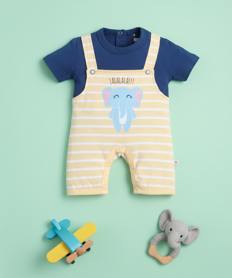 Elephant Romper Onesie