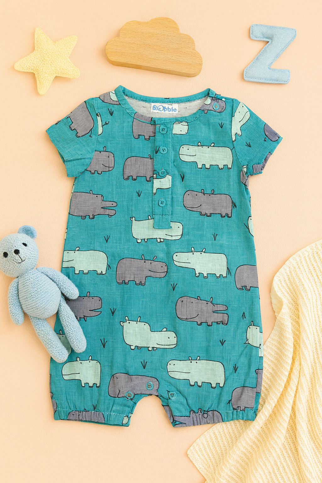 Hippo Onesie