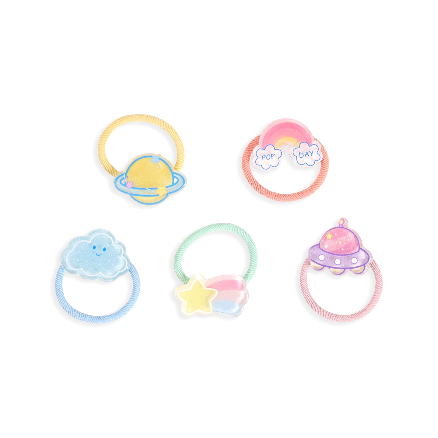 Galaxy Loops Rubberbands (Pack Of 5)