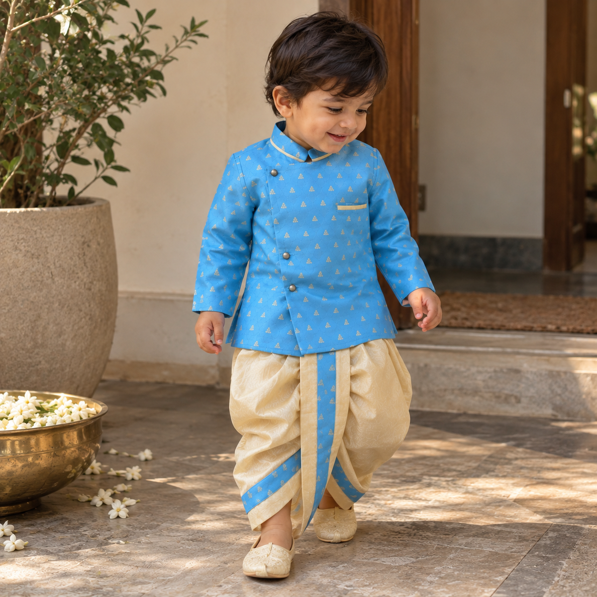 Sky Blue Kurta Set