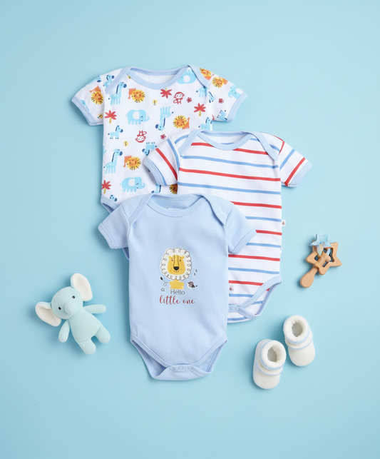 Animal Onesie (Pack of 3)