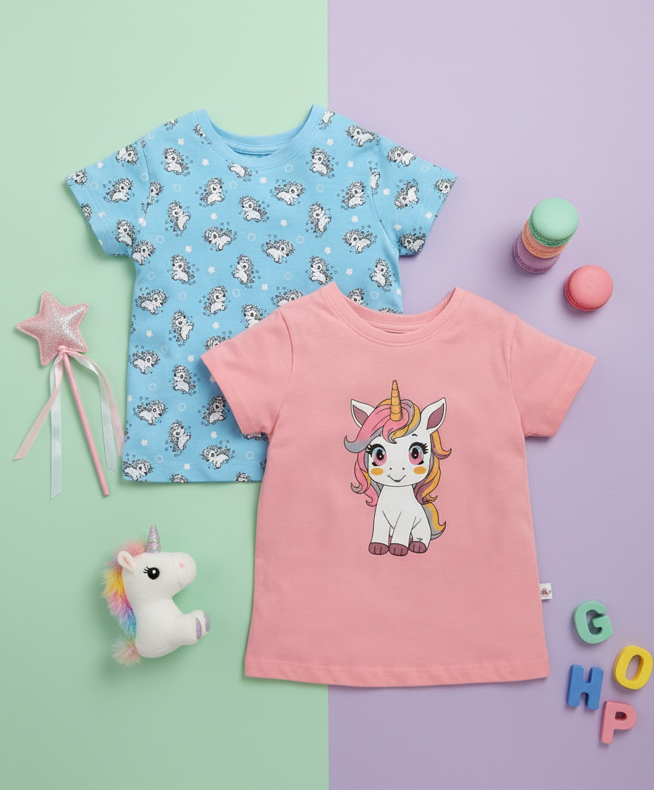 Unicorn Top (Pack 0f 2)