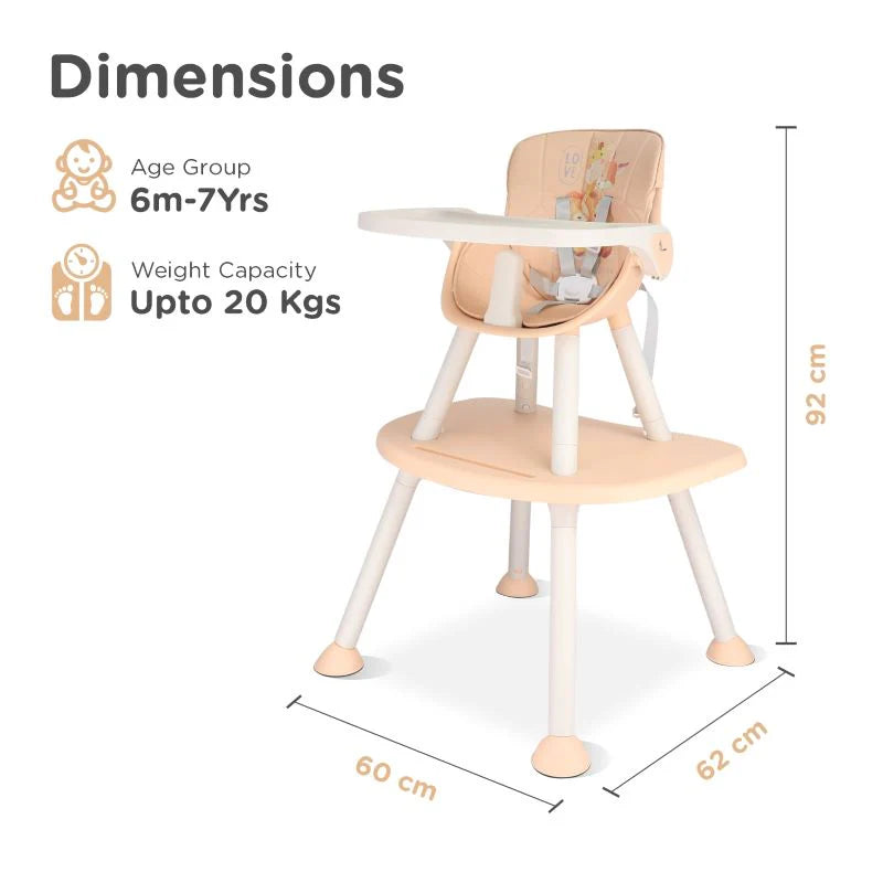 Cherry Berri Safari High Chair