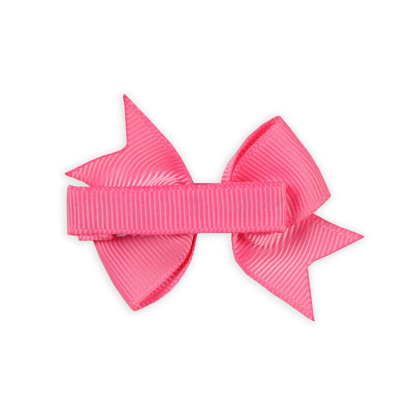 White And Hot Pink Locks Hairclips (Pack of 4)