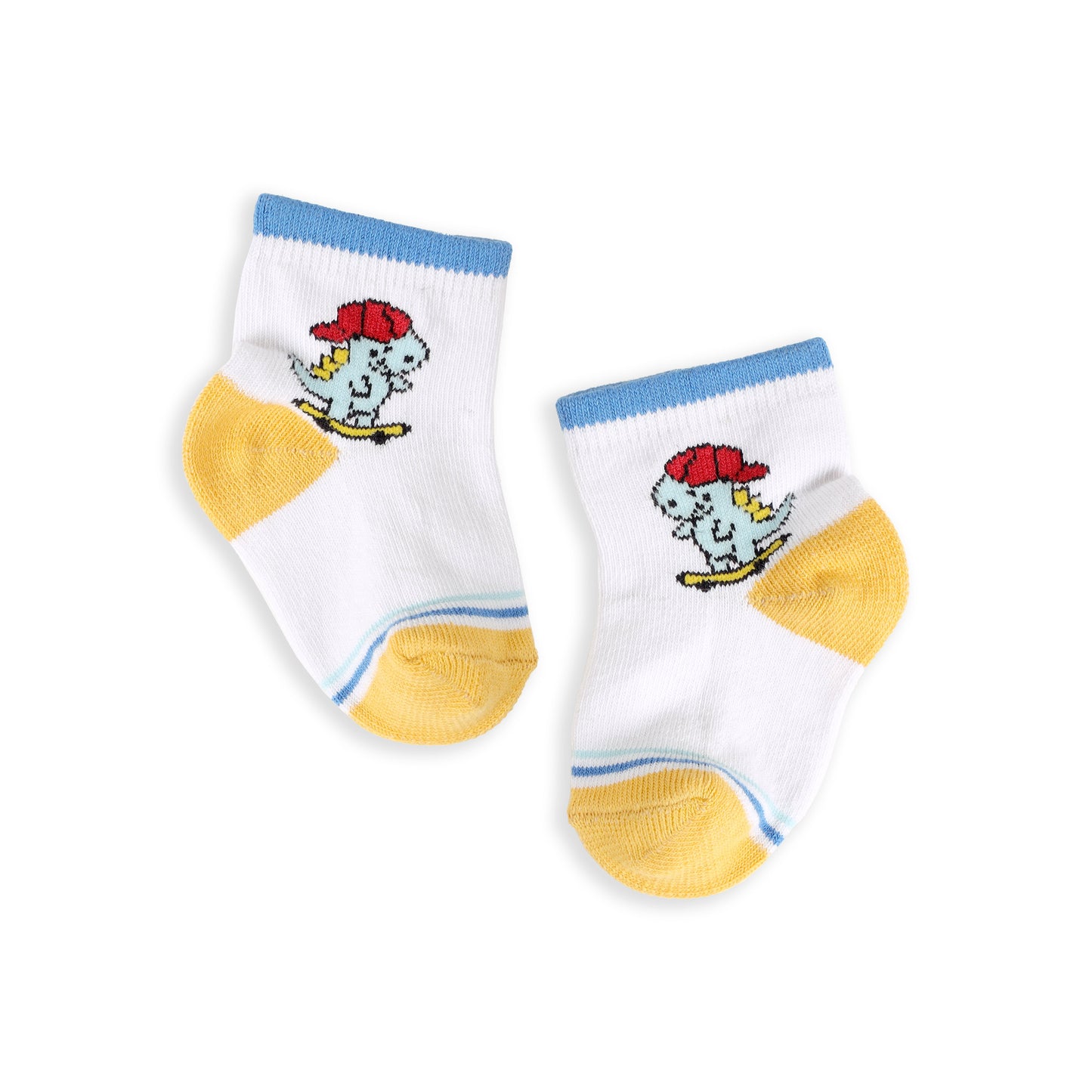 Little Riders Flat Baby Socks (Pack Of 3)