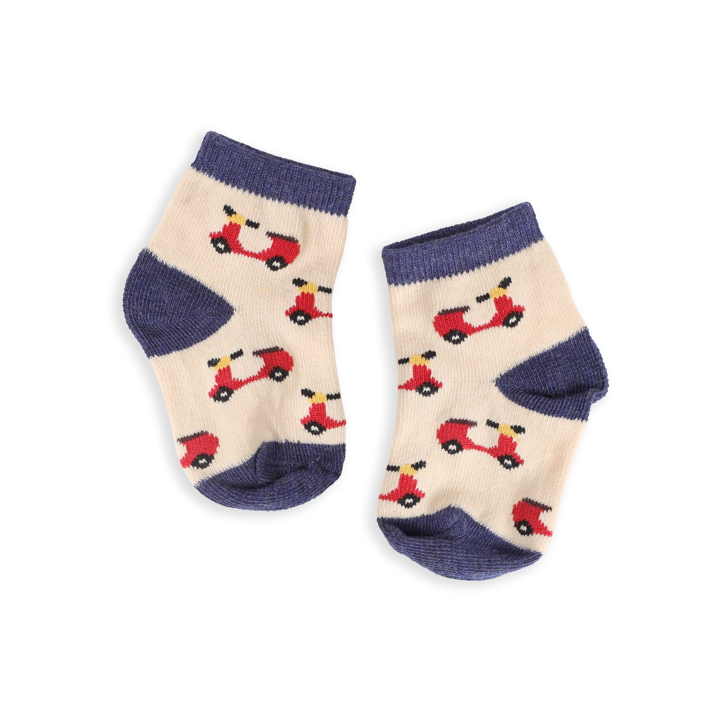 Little Riders Flat Baby Socks (Pack Of 3)