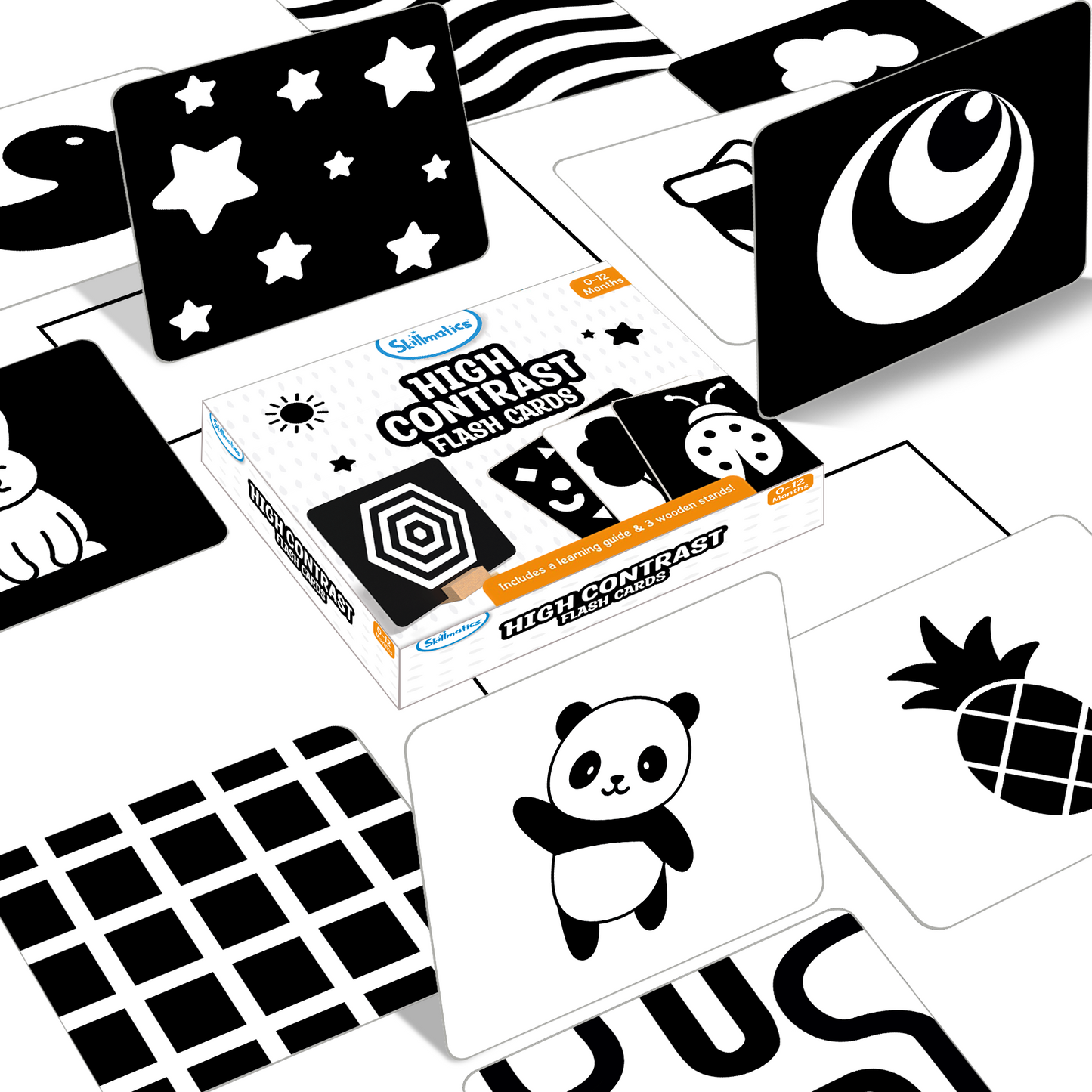 Flash Cards High Contrast