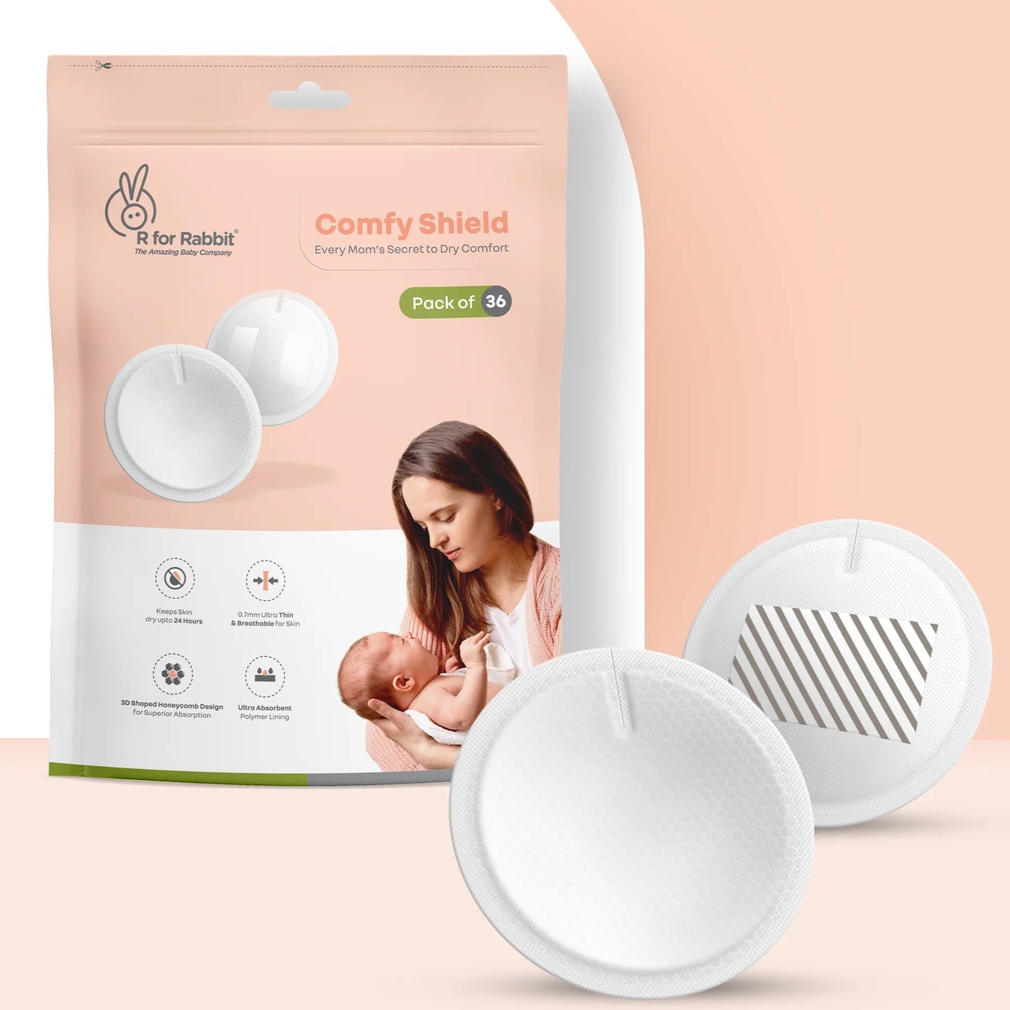 Comfy Shield - Breast Pads (Pack of 36)