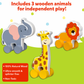 Animals on Wheels - Wooden Toy