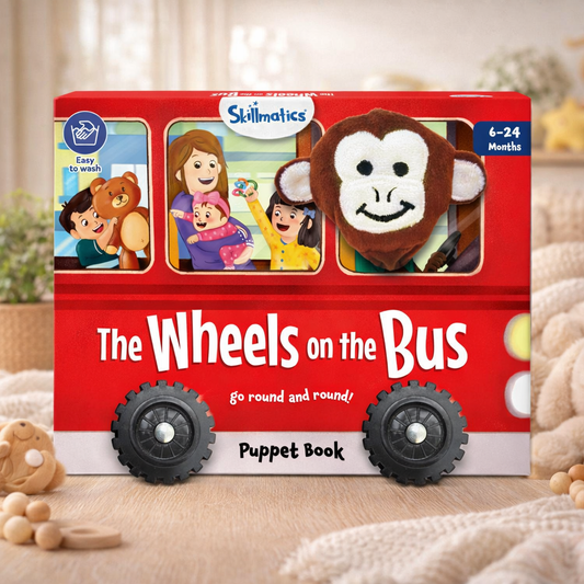 Wheels on the Bus - Puppet Book