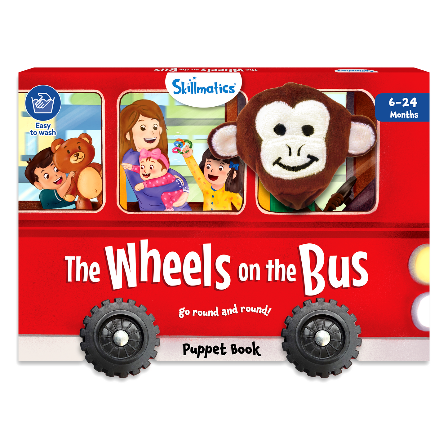 Wheels on the Bus - Puppet Book