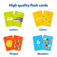 Letters, Numbers & Shapes Flash Cards