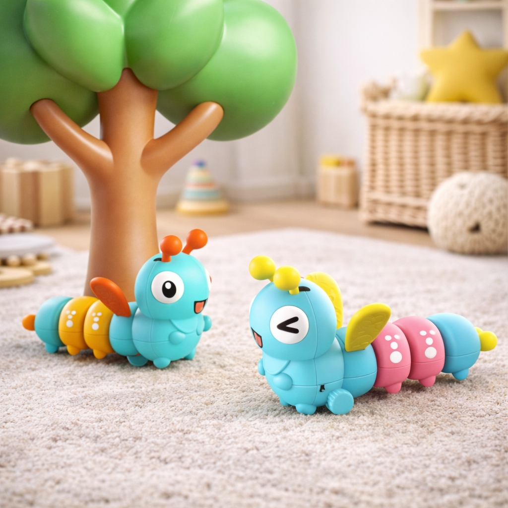 Caterpillar Wind Up Toy - Pack of 2