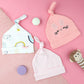 Cute Kitten Knotted Baby Caps - 3 Pack