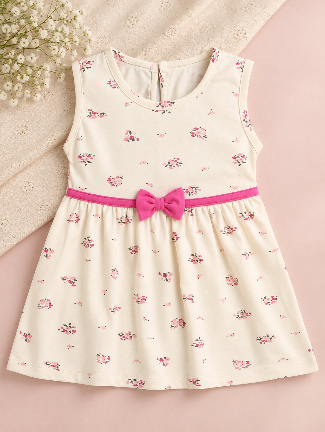 Flower Frock with Bow