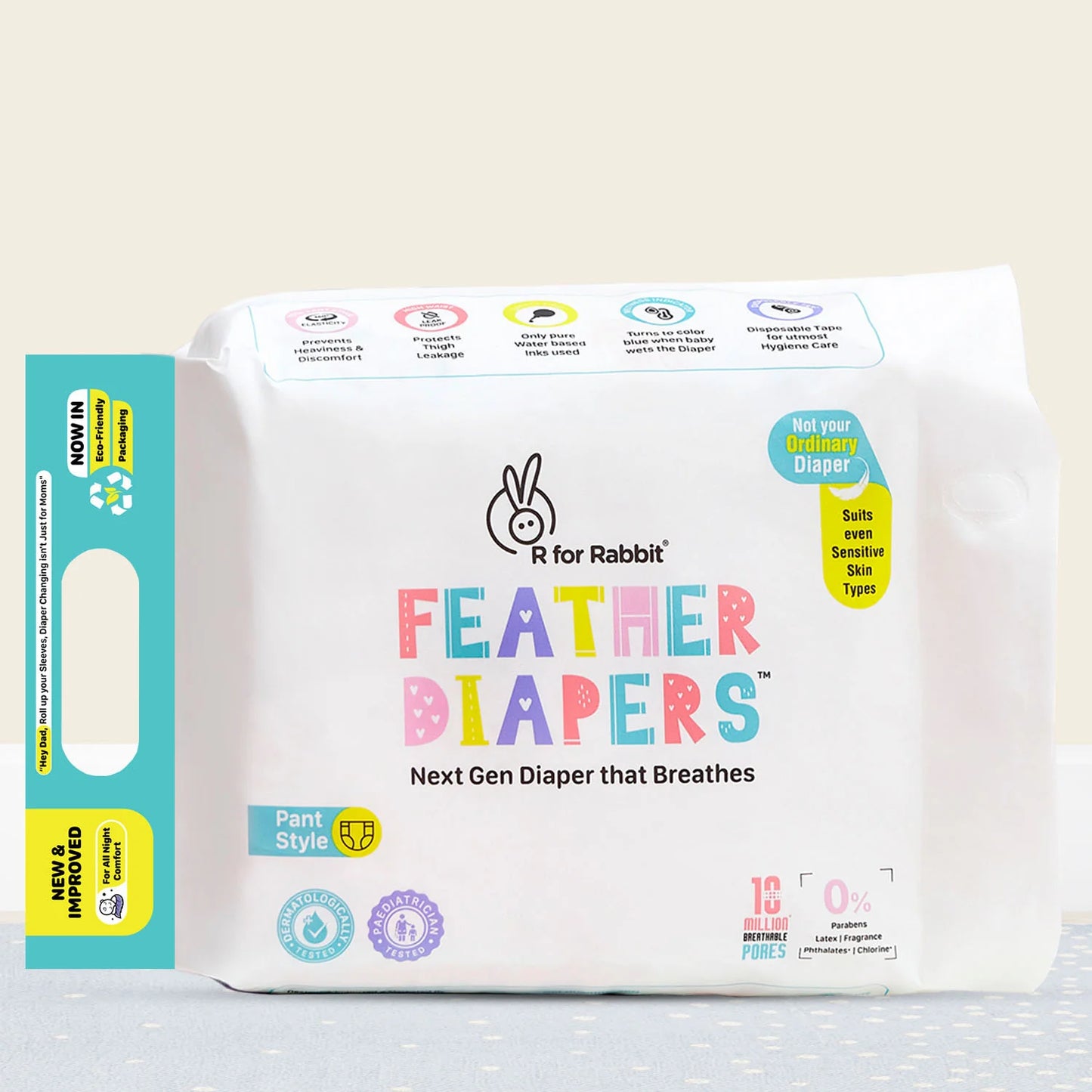 Feather Pant Diapers (M) - Pack of 26