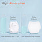 Feather Diapers L - Pack of 24