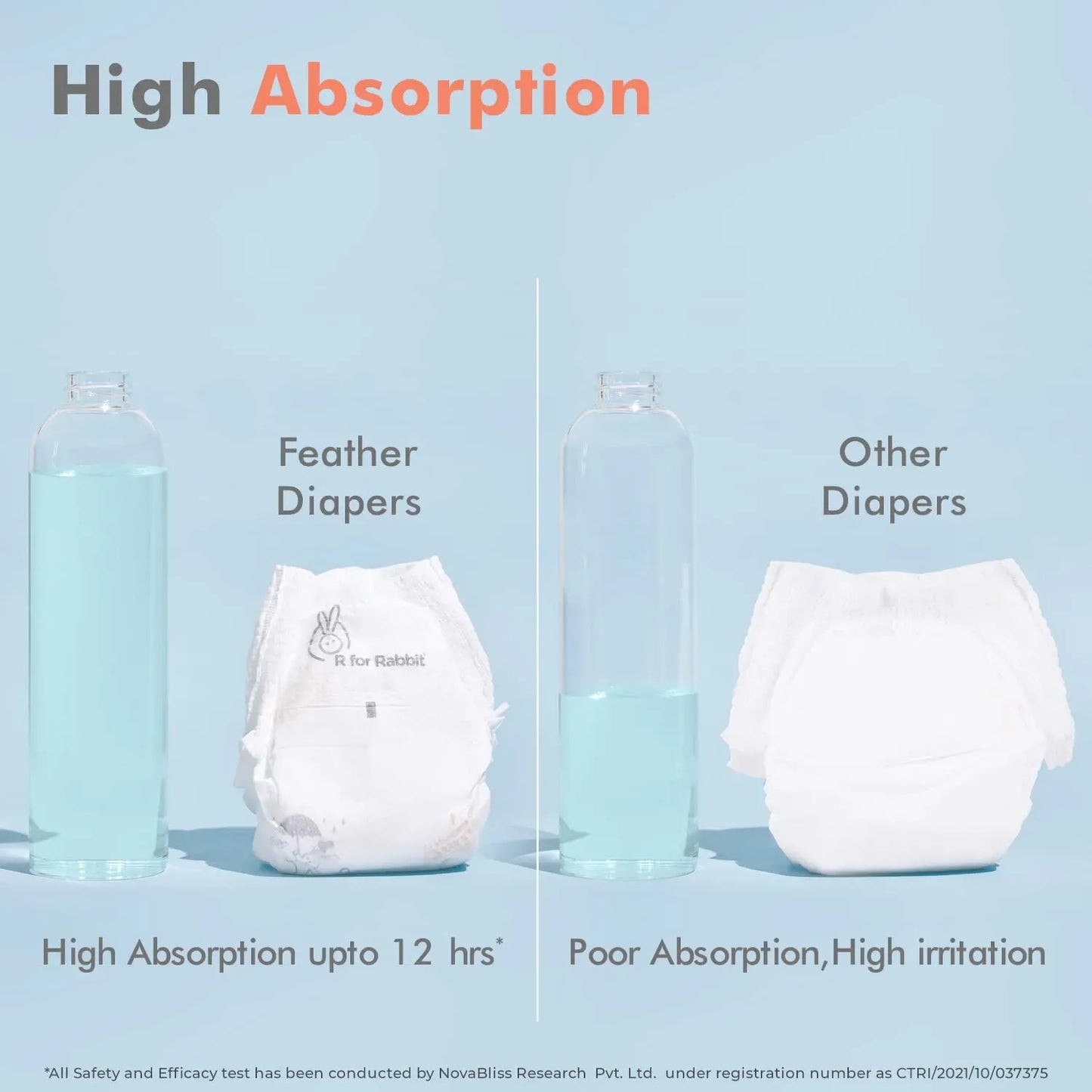 Feather Diapers L - Pack of 24