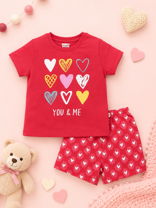 Hearts Co-ord Set