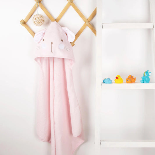Cute Kitty Hooded Towel