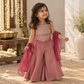 Maroon Palazzo & Dupatta