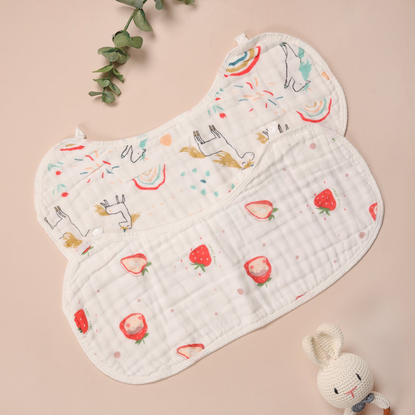 Berry Dreams - Burp Cloth (Pack Of 2)