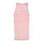 Pink Bear Hooded Fur Baby Blanket