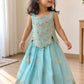 Blue Ghagra & Dupatta