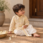 Yellow Kurta Set + Dhoti