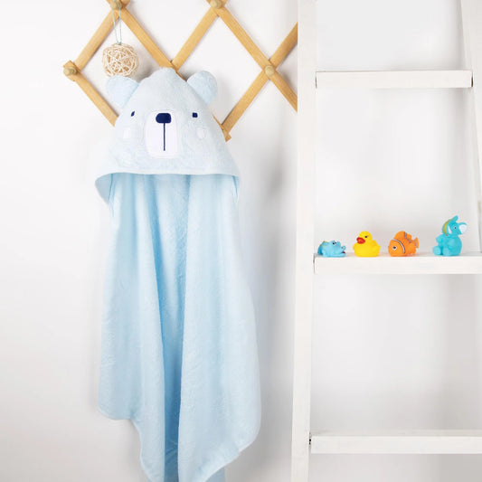Snowy Bear Hooded Towel