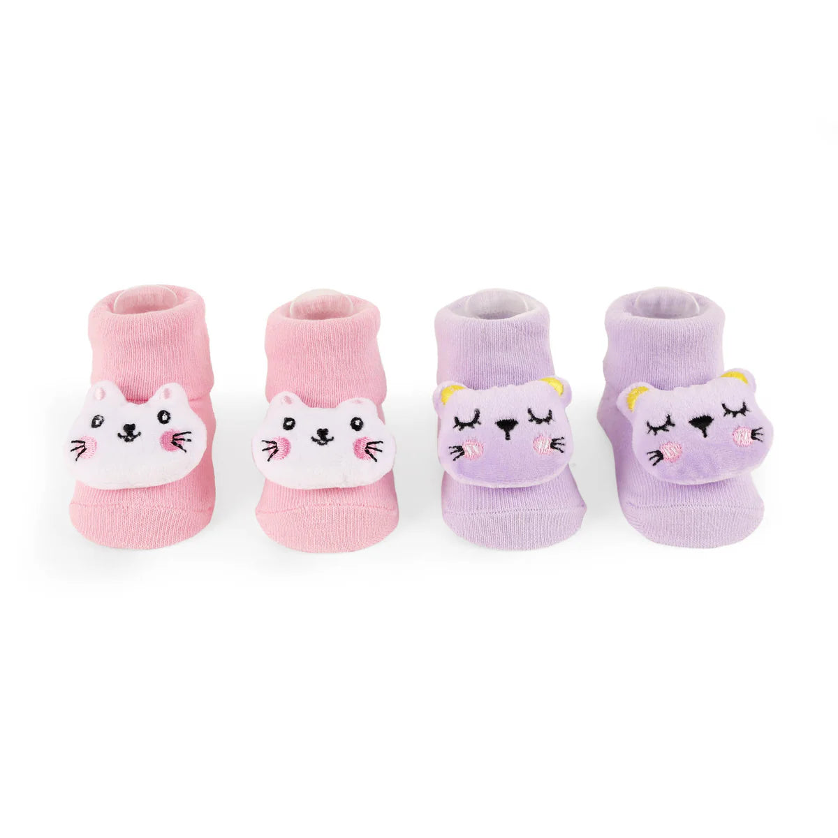 Purrfect Paws Baby Socks (Pack Of 2)