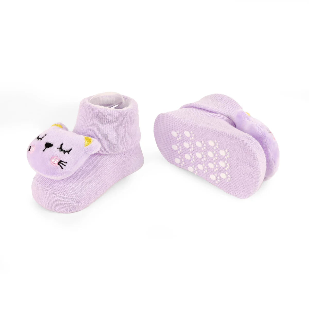 Purrfect Paws Baby Socks (Pack Of 2)