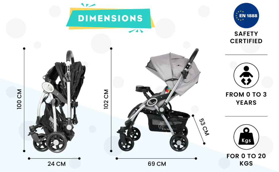 Chocolate Ride Travel System - Stroller & Car Seat
