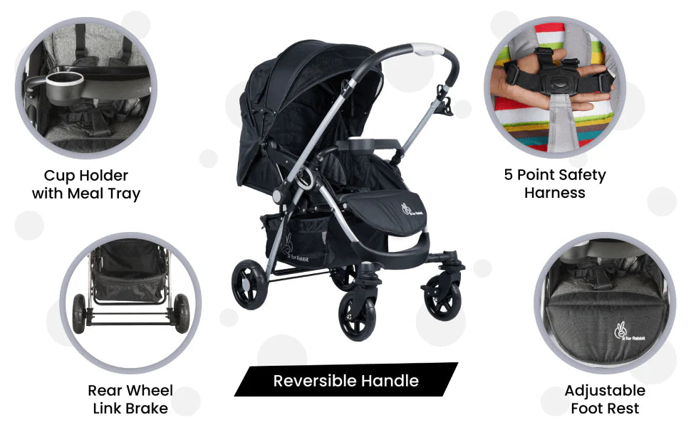 Chocolate Ride Travel System - Stroller & Car Seat
