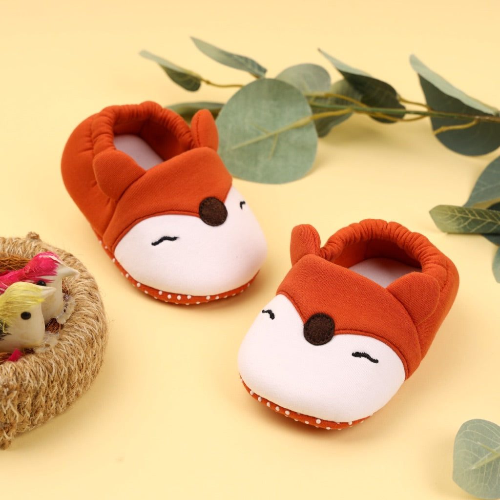 Red Foxy Elastic Booties