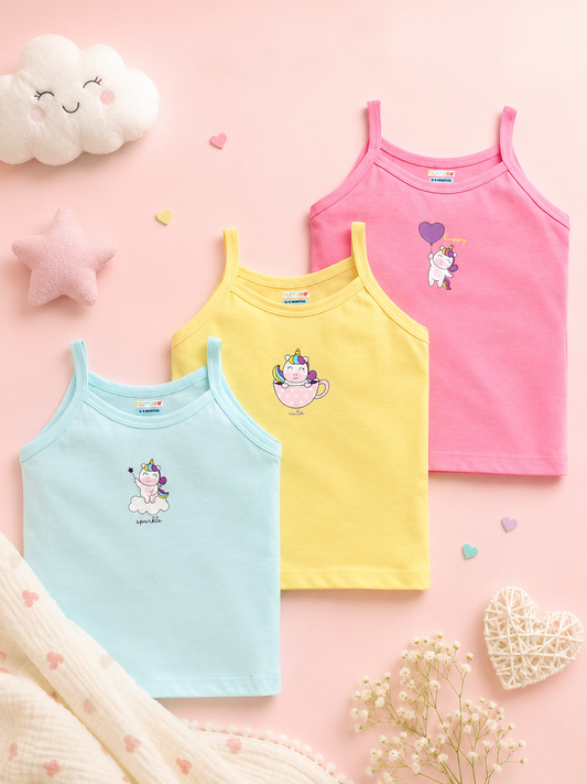 Unicorn Vest (Pack of 3)