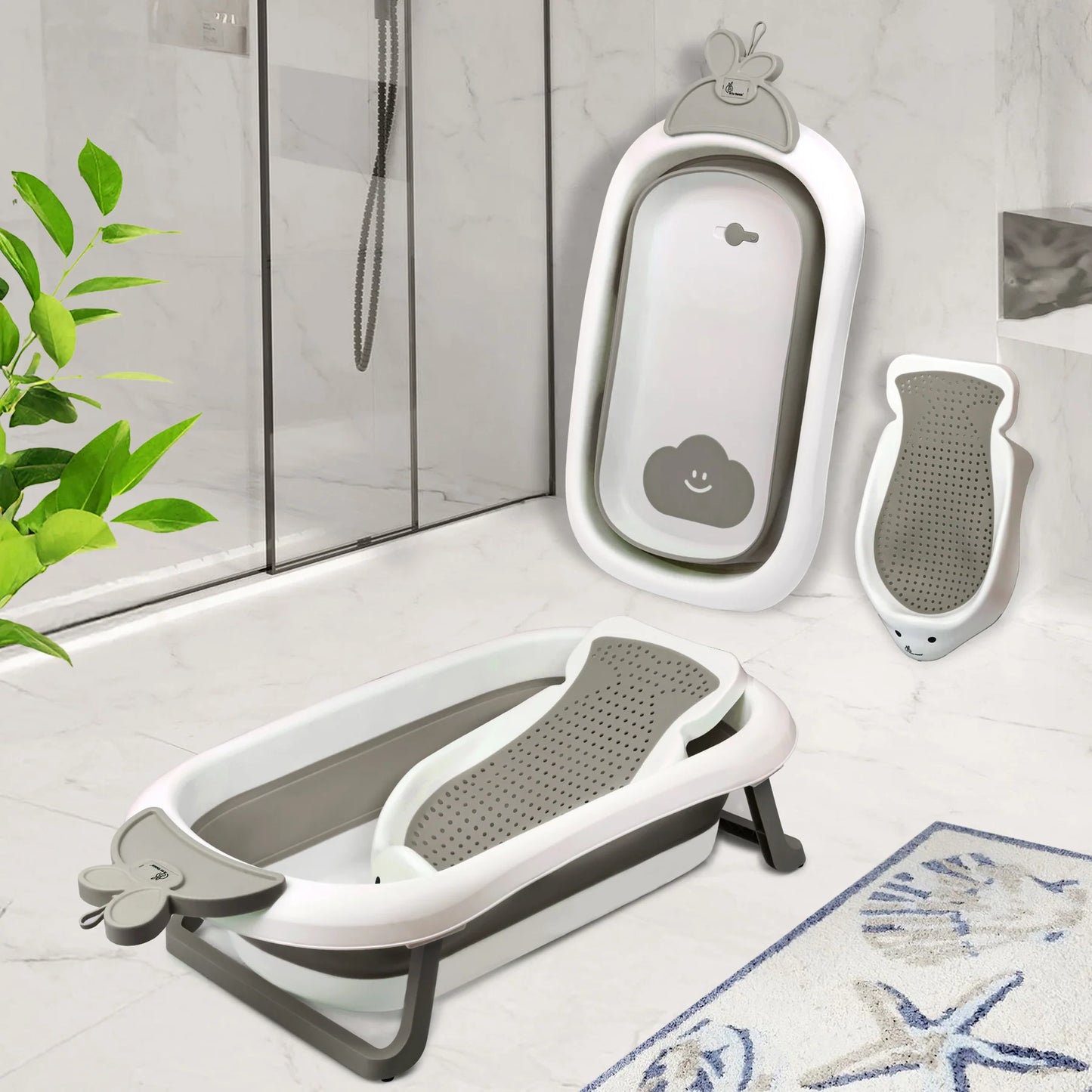 Bubble Double Bunny Bath Tub