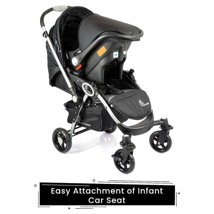 Chocolate Ride Travel System - Stroller & Car Seat