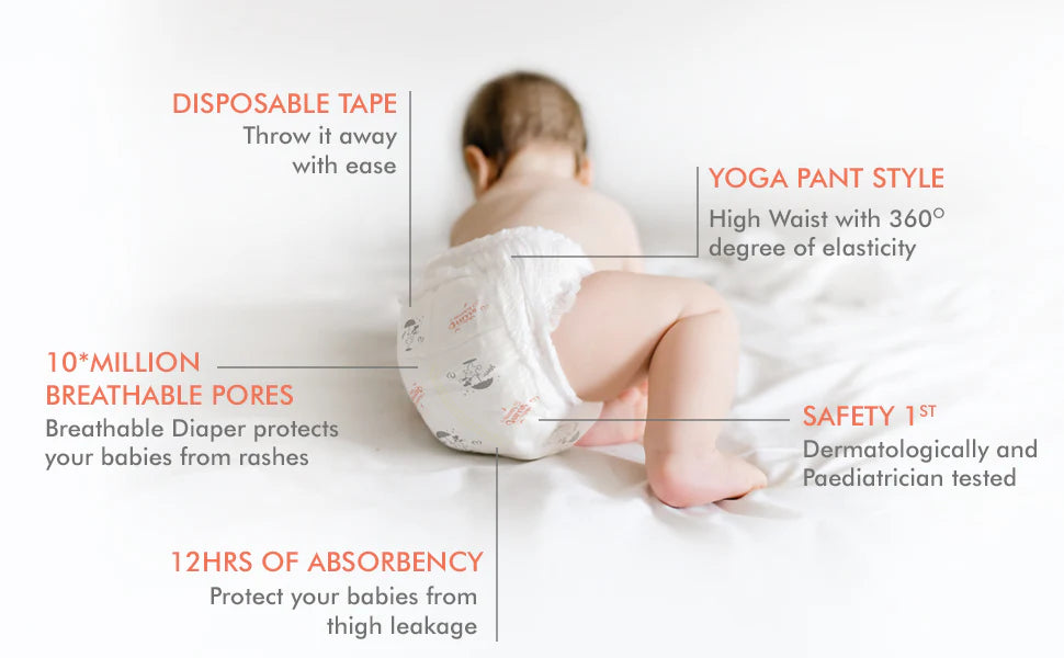 Feather Pant Style Diaper XS (Pack of 22)